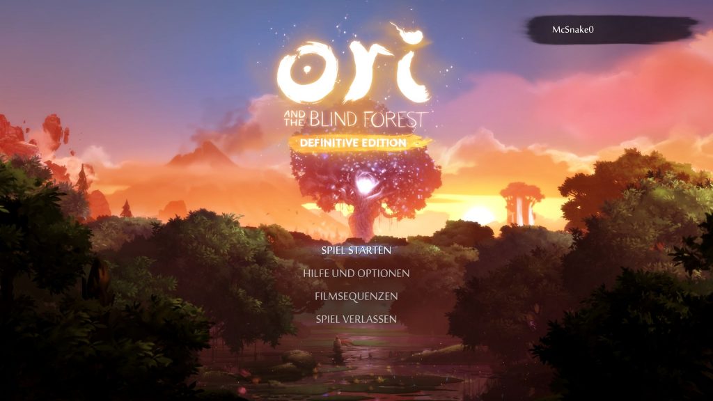 Das Titelbild von Ori And The Blind Forrest